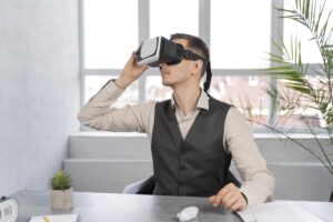 Eye-Tracking Technology in VR for Hands-Free Navigation